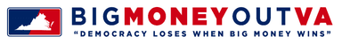 Big Money Out VA logo